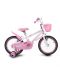 Moni Детски велосипед 16 със светеща рамка 1690 Розов - 1t