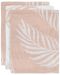 Муселинови кърпи-спарчета Jollein - Nature Pale Pink, 15 х 20 cm, 3 броя - 1t