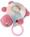 Музикална играчка с дрънкалка Canpol - Sea Turtle, розова - 1t
