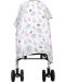Муселиново покритие за детска количка Sevi Baby - Фламинго - 1t