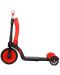 Мултифункционална триколка 3 в 1 Ocie - Балансиращо колело, тротинетка и скутер Fire, червена - 6t