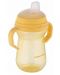 Неразливаща се чаша Canpol - 250  ml, жълта - 4t