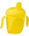 Неразливаща се чаша  Canpol - С твърд накрайник, Tropical Bird, жълта, 240 ml - 2t