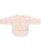 Непромокаем лигавник с ръкави и джоб KikkaBoo - Arty, Pink Pattern - 1t