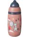 Неразливаща термочаша със сламка Tommee Tippee - Superstar, 266 ml, розова - 1t