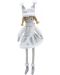 Парцалена кукла The Puppet Company - Момиче със шапка, 32 cm - 1t