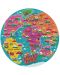 Пъзел Galison от 1000 части - Географска карта на храната - 2t