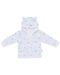 Памучно бебешко палтенце Bio Baby - 80 cm, 9-12 месеца, синьо - 1t