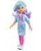 Комплект дрехи за кукла Paola Reina - Светлосиня рокля и късо сако, 32 cm - 1t