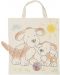 Памучна торба за оцветяване Goki - Куче - 1t