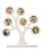 Pearhead Рамка за снимка - родословно дърво - бяла - 1t