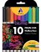 Перманентни маркери Adel - Prime Ink, 10 цвята - 2t