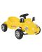 Детска кола с педали Pilsan - Happy Herby, жълта - 1t
