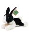 Плюшена играчка Rappa Еко приятели - Черно-бяло зайче, 22 cm - 1t