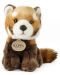 Плюшена играчка Rappa Еко приятели - Червена панда, седяща, 18 cm - 2t