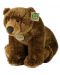 Плюшена играчка Rappa Еко приятели - Кафява мечка, седяща, 40 cm - 1t