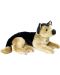 Плюшена играчка Rappa Еко приятели - Куче Немска овчарка, лежащо, 38 cm - 2t