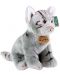Плюшена играчка Rappa Еко приятели - Котка, седяща, 24 cm - 2t