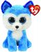 Плюшена играчка TY Toys - Хъски Prince, синьо, 15 cm - 1t