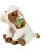 Плюшена играчка Rappa Еко приятели - Крава, седяща, 18 cm - 1t