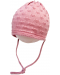 Плетена шапка Maximo - размер 39, розови сърца - 1t