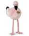 Плюшена играчка Rappa Еко приятели - Розово фламинго, 34 cm - 2t
