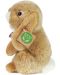 Плюшена играчка Rappa Еко приятели - Бежово зайче, 18 cm - 4t
