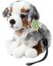 Плюшена играчка Rappa Еко приятели - Австралийска овчарка, седяща, 27 cm - 1t