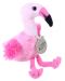 Плюшена играчка Rappa Еко приятели - Фламинго, 15 cm - 1t