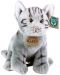 Плюшена играчка Rappa Еко приятели - Котка, седяща, 24 cm - 1t