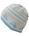 Плетена шапка Maximo - Синьо/сива - 1t