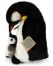 Плюшена играчка Rappa Еко приятели -  Пингвин с бебе, 22 cm - 4t