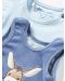 Плюшен бебешки комплект от 2 части Sterntaler - С магаренце, 68 cm, 5-6 месеца - 6t