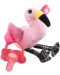 Залъгалка с плюшена играчка Dr. Brown's - Фламинго  - 1t