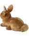 Плюшена играчка Rappa Еко приятели - Бежово зайче, стоящо, 24 cm - 4t