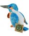 Плюшена играчка Rappa Еко приятели - Земеродно рибарче, 12 cm - 4t