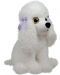 Плюшена играчка Амек Тойс - Куче пудел, бяло, 45 сm - 1t