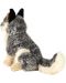 Плюшена играчка Rappa Еко приятели - Вълк, седящ, 28 cm - 4t