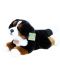 Плюшена играчка Rappa Еко приятели - Куче Бернски зененхунд, лежащо, 30 cm - 1t