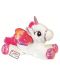 Плюшена играчка RS Toys - Еднорог, бяло-розов, 40 cm - 1t