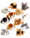 Плюшена играчка Keel Toys - Легнало кученце, 25 cm, асортимент - 1t