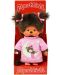 Плюшена играчка Monchhichi - Маймунка, със светеща в тъмното блузка, 20 cm - 3t