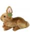 Плюшена играчка Rappa Еко приятели - Бежово зайче, стоящо, 24 cm - 3t