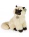 Плюшена играчка Rappa Еко приятели - Британска дългокосместа котка, седяща, 30 cm - 2t