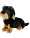 Плюшена играчка Rappa Еко приятели - Куче Дакел, седнал, 30 cm - 2t