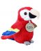 Плюшена играчка Rappa Еко приятели - Бебе Червена Ара, 15 cm - 1t