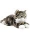 Плюшена играчка Rappa Еко приятели -Таби котка, лежаща, 40 cm - 2t
