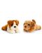 Плюшена играчка Keel Toys - Легнало кученце, 25 cm, асортимент - 5t