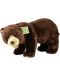 Плюшена играчка Rappa Еко приятели - Кафява мечка, стояща, 40 cm - 1t
