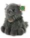 Плюшена играчка Rappa Еко приятели - Персийска дългокосместа котка, седяща, 30 cm - 1t